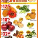 Ofertas Chedraui en frutas y verduras Martimiércoles 31 de octubre y 1 de noviembre