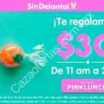 Código Sin Delantal Semana Rosa con $30 de descuento de 11 a 18 hrs