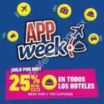 Despegar.com App Week 9 de octubre: 25% de descuento en todos los hoteles