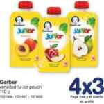 En Farmacias Benavides 4x3 en papillas para bebé Gerber Junior