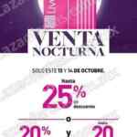 Venta Nocturna Liverpool 13 y 14 de octubre de 2017