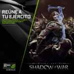 Juego Shadow of War gratis para PC en la compra de una computadora o tarjeta GTX 1080