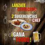 Promoción Oktoberfest Cervecería de Barrio: tarro de cerveza GRATIS al pedir 2 sugerencias del chef