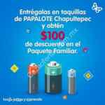 En Papalote Museo del Niño $100 de descuento llevando unas pilas a reciclar