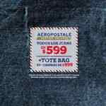 En Aeropostale todos los jeans a $599 y tote bag de regalo en compras de $999