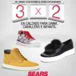 3x2 en calzado para dama, caballero e infantil en Sears