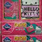 Promoción Saba bolsa de Hello Kitty gratis en toallas Saba Invisible