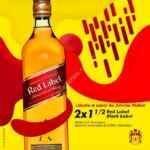 2x1½ en whisky Johnnie Walker Red Label en vinaterías La Castellana