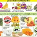 Ofertas Soriana en frutas, verduras y Recompensas del Día 3 al 5 de octubre