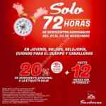 72 horas de descuentos adicionales Sanborns: 20% de descuento adicional + hasta 12 msi