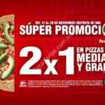Promoción Benedettis Buen Fin 2017: 2x1 en pizzas chicas, medianas y grandes