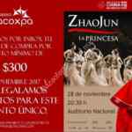 Boletos dobles gratis para Zhaojun La Princesa en el Auditorio Nacional si compras $300 en Paseo Acoxpa