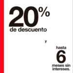 En GAP 20% de descuento y hasta 6 msi del 3 al 16 de noviembre