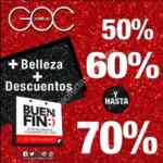 Promoción GOC Make up Buen Fin 2017: Hasta 70% en bonificación