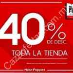Promoción Hush Puppies Buen Fin 2017: 40% de descuento en toda la tienda