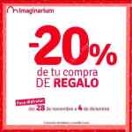 Promoción Imaginarium 25 Aniversario: Bono del 20% en todas tus compras
