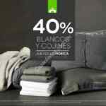 Jueves de móbica 9 de noviembre 2017: 40% de descuento en blancos y cojines