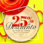 Promoción Le Creuset Buen Fin 2017: 25% de descuento + 12 MSI