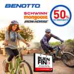 Ofertas Benotto Buen Fin 2017: 50% de descuento en modelos seleccionados