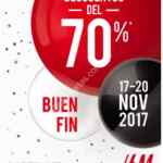 Ofertas H&M Buen Fin 2017: 70% de descuento en etiqueta roja