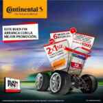 Ofertas Llantas Continental Buen Fin 2017: 2x1 1/2 en llantas, meses sin intereses y más