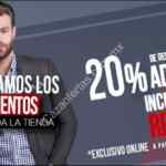 Ofertas Mens Fashion Buen Fin 2017: 20% de descuento en toda la tienda