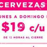 En el Portón cervezas a $19 de lunes a domingo a partir de la 1pm