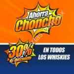 En Chedraui 30% de descuento en todos los whiskys este fin de semana