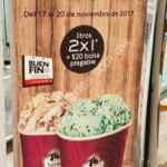 Promociones Santa Clara Buen Fin 2017: 2x1 en litros de helado + $20 bolsa plegable