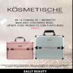 Promoción Sally. Compra un producto con punto rojo y llévate otro producto de punto rojo gratis