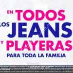 En Suburbia 20% de descuento en todos los jeans y playeras para toda la familia