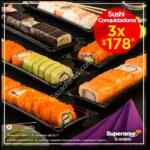 Promoción Sushirama en Superama: 3x2 en rollos conquistadores hoy 9 de noviembre