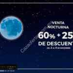 Venta Nocturna Vittorio Forti: 60% + 25% de descuento del 2 al 5 de noviembre