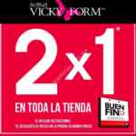 Promoción Vicky Form Buen Fin 2017: 2x1 en toda la tienda