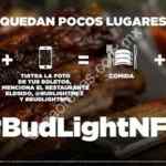 Promoción Bud Light: comida GRATIS en restaurante si vas al partido NFL México mañana