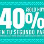 En Capa de Ozono online 40% de descuento en tu segundo par sólo hoy