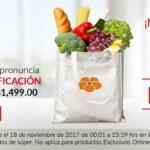 Cupón Superama Buen Fin 2017: $300 de bonificación hoy sábado