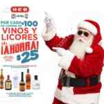 En HEB $25 de descuento por cada $100 en vinos y licores