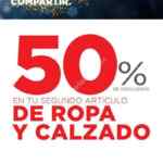 Promoción Martí Razones para Compartir: Segundo a mitad de pecio en ropa y calzado