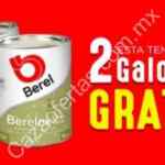 Promoción Navidad Berel: 2 galones gratis en la compra de una cubeta