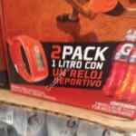 Promoción Gatorade Reloj Deportivo GRATIS en 2-pack de 1 litro