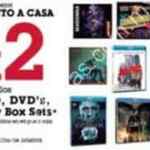 Promoción Sears el Buen Fin 2017: 4x2 en CDs, DVDs, blu rays y series de TV