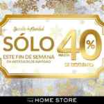 Secretos de Navidad The Home Store: Hasta 40% de descuento en artículos navideños sólo este fin de semana