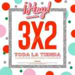 En Todomoda 3x2 en toda la tienda este fin de semana