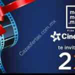 2x1 en Cinépolis VIP pidiendo en línea Moshi Moshi a domicilio