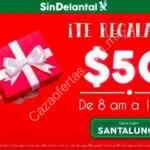 Código SinDelantal de $50 de descuento en pedidos de 8am a 12pm