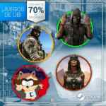 En Steam hasta 70% de descuento en videojuegos Ubisoft