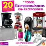 En Suburbia 20% de descuento directo en todos los electrodomésticos sin excepción