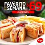 Favorito de la Semana Vips: Club Sándwich a sólo $69