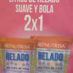 En Nutrisa 2x1 en litros de helado de yogurt